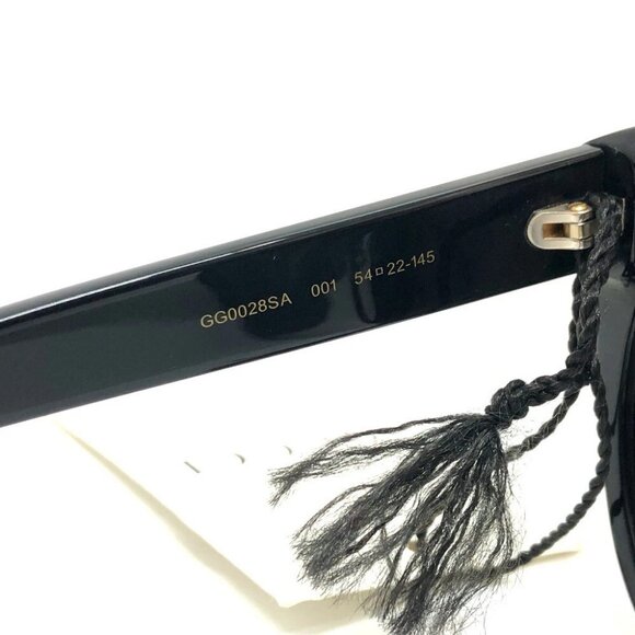 GUCCI GG0028SA Asian model sunglasses Plastic Black Unused main image 12
